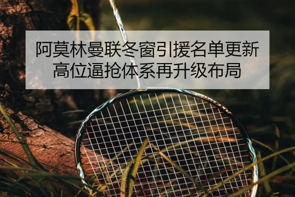 阿莫林曼联冬窗引援名单更新 高位逼抢体系再升级布局 - leyu.com
